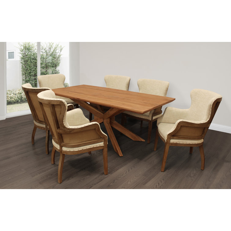 6 person discount oak dining table